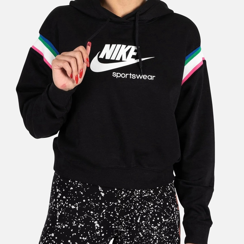 WOMENS NIKE NSW HERITAGE PULLOVER HOODIE